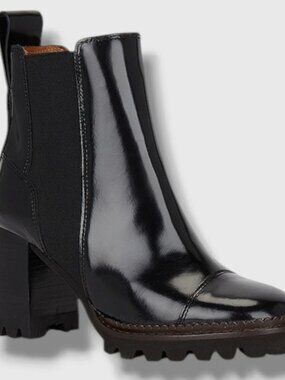 See By Chloe Women's Black Mallory Chelsea Booties Shoes Size EU:36 US:6
